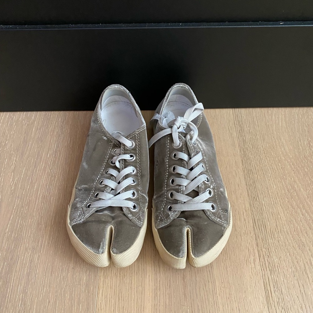 Maison Martin Margiela Tabi Velvet Sneakers